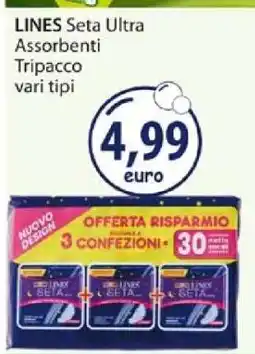 Acqua & Sapone LINES SETA ULTRA ASSORBENTI offerta