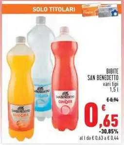 Conad Superstore Bibite San Benedetto offerta
