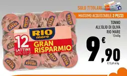 Conad Superstore Tonno all’Olio di Oliva Rio Mare offerta