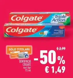 Conad Superstore DENTIFRICIO COLGATE offerta