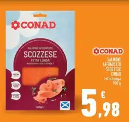 Conad SALMONE AFFUMICATO SCOZZESE CONAD offerta