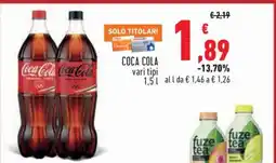 Conad Superstore Coca Cola offerta