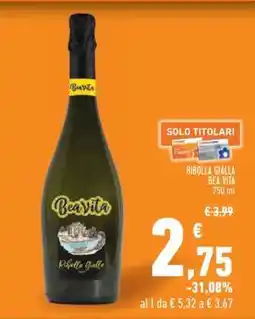 Conad Superstore Ribolla Gialla Bea Vita offerta