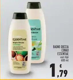 Conad Superstore BAGNO DOCCIA CONAD ESSENTIAE offerta