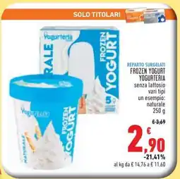 Conad Superstore FROZEN YOGURT YOGURTERIA offerta