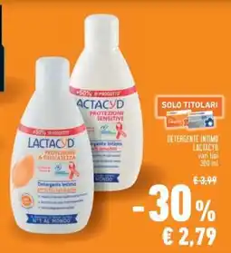 Conad Superstore DETERGENTE INTIMO LACTACYD offerta