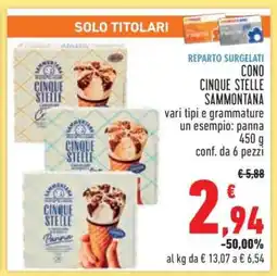 Conad Superstore CONO CINQUE STELLE SAMMONTANA offerta