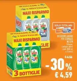 Conad Superstore Detersivo Liquido per Stoviglie Nelsen offerta