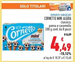 Conad Cornetto Mini Algida offerta