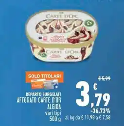 AFFOGATO CARTE D’OR ALGIDA