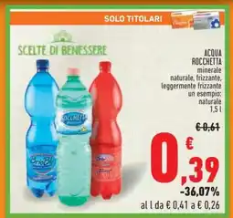 Conad ACQUA ROCCHETTA offerta