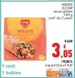 Conad WRAPS SCHÄR offerta