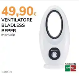 Basko Beper ventilatore bladless offerta