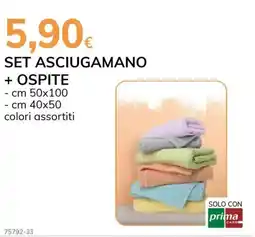 Basko Set asciugamano + ospite offerta
