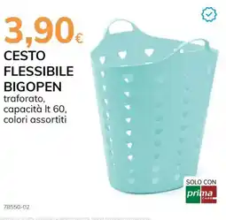 Basko Cesto flessibile bigopen offerta