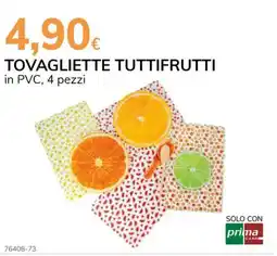 Basko Tovagliette tuttifrutti offerta