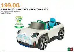 Basko Auto radiocomandata mini aceman 12v offerta