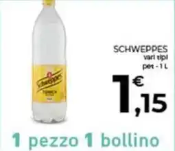 Conad Schweppes vari tipi offerta