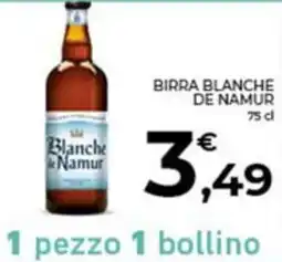 Conad Blanche de namur birra offerta