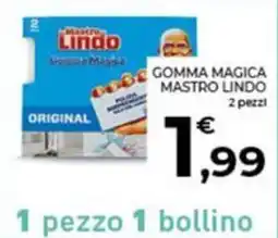 Conad Lindo gomma magica mastro offerta
