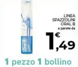 Conad Oral B linea spazzolini offerta