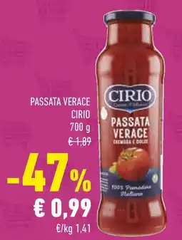 Conad Cirio passata verace offerta