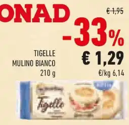 Conad Mulino bianco tigelle offerta