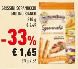Conad Mulino bianco grissini sgranocchi offerta