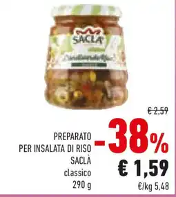 Conad Saclà preparato per insalata di riso offerta
