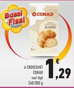 Conad Conad 6 croissant offerta