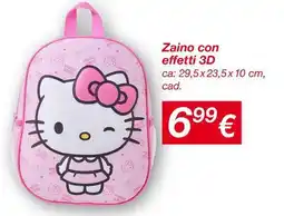 KiK Zaino con effetti 3D offerta