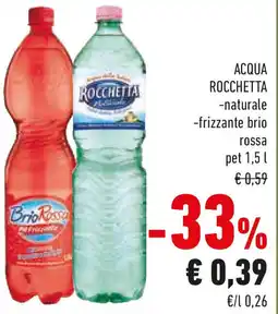 Conad Rocchetta acqua offerta