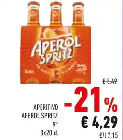 Conad Aperol spritz aperitivo offerta
