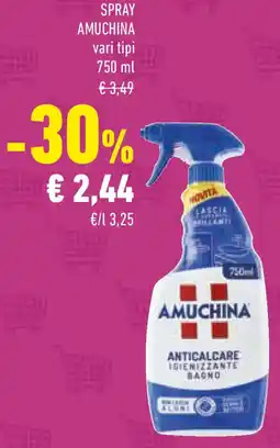 Conad Spray amuchina vari tipi offerta