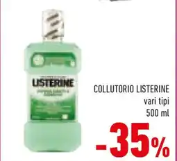 Conad Listerine collutorio offerta
