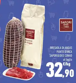 Conad Sapori&idee conad bresaola di angus punto d'anca offerta