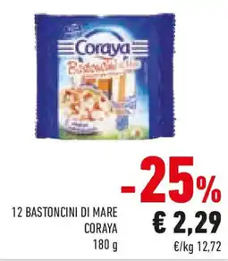 Conad Coraya 12 bastoncini di mare offerta