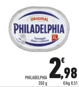 Conad Philadelphia original offerta