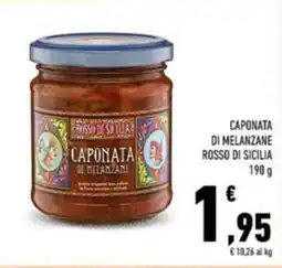 Conad Caponata di melanzane rosso di sicilia offerta