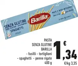 Conad Barilla pasta senza glutine offerta