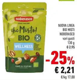 Conad Noberasco nuova linea bio misti offerta