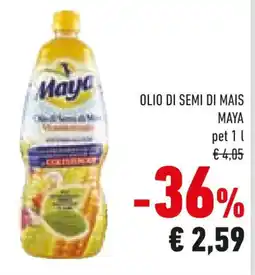 Conad Maya olio di semi di mais offerta