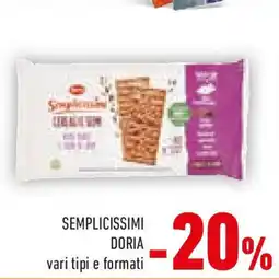 Conad Doria semplicissimi offerta
