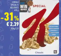 Conad Kellogg's cereali special k offerta
