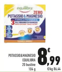 Conad Equilibra potassio&magnesio offerta