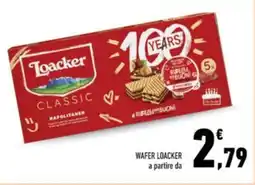 Conad Loacker wafer offerta
