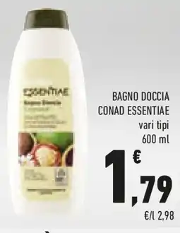 Conad Bagno doccia conad essentiae vari tipi offerta