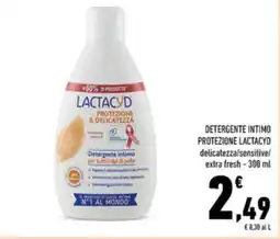 Conad Lactacyd detergente intimo protezione offerta
