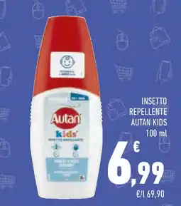 Conad Autan kids insetto repellente offerta