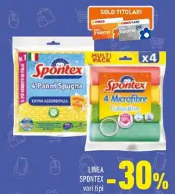Conad Linea spontex vari tipi offerta